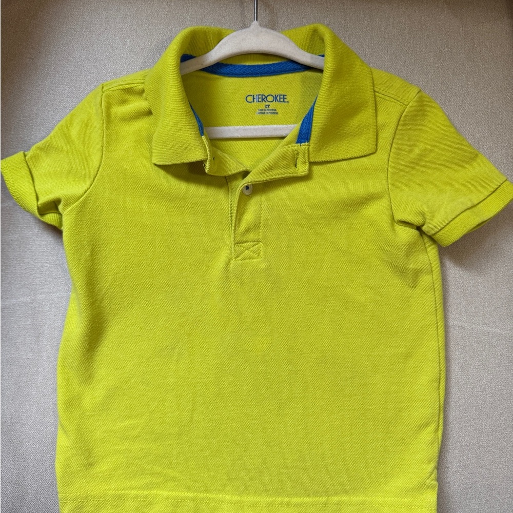 Cherokee Kids Yellow Polo Shirt